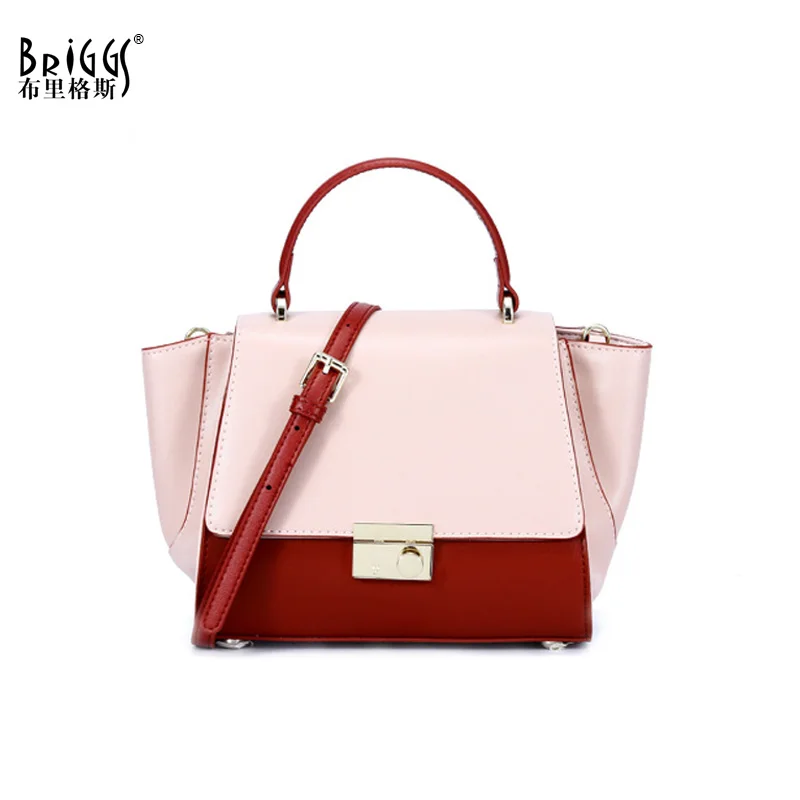 

BRIGGS Luxury Small Handbags Women Bag Designer New Lady Genuine Leather Handbags Crossbody Bags For Women Shoulder Bag Tote