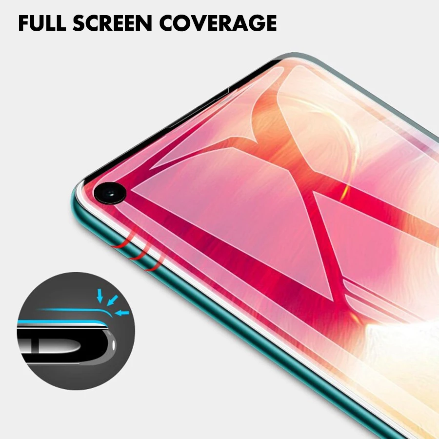 9D полное покрытие закаленное стекло для Samsung Galaxy A50 A30 A10 Защита экрана M20 M30 A70 A40 A20