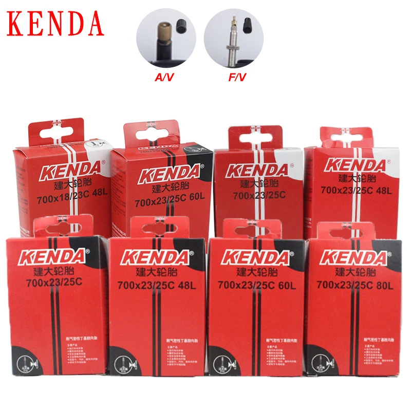 Велосипедная внутренняя шина KENDA 700C 18/23/25/28/32/35/43c с фиксированной передачей | Спорт