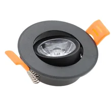 Горячая низкая цена Диммируемый круглый утопленный декоративный 3 Вт светодиодный светильник