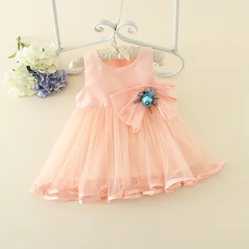 

2019 new summer high-end baby Tutu Princess Dress Girls wedding dress roupas infantis menina