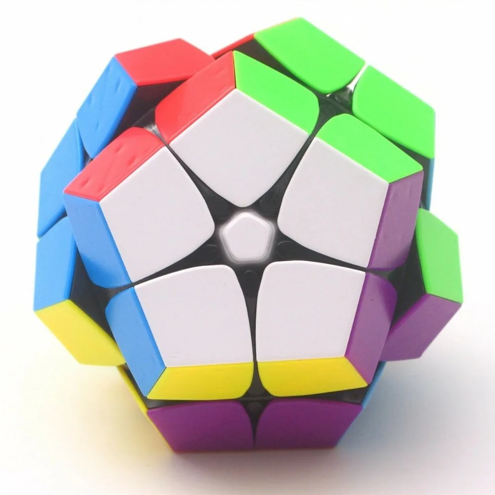 FanXin 2x2x2 Megaminx Dodecahedron Twist Puzzle Magic Cube Fancy Toy Multi-Color 