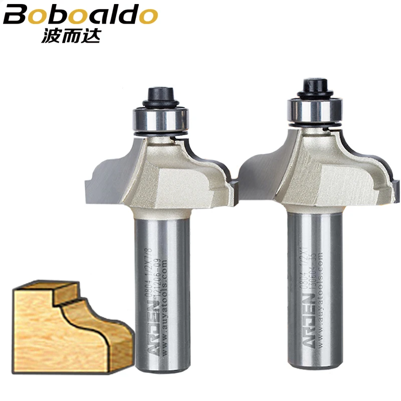 1pcs-New-1-2-Shank-Wavy-Mold-Bits-Ogee-Filet-Cutter-With-Ball-Bearing ...