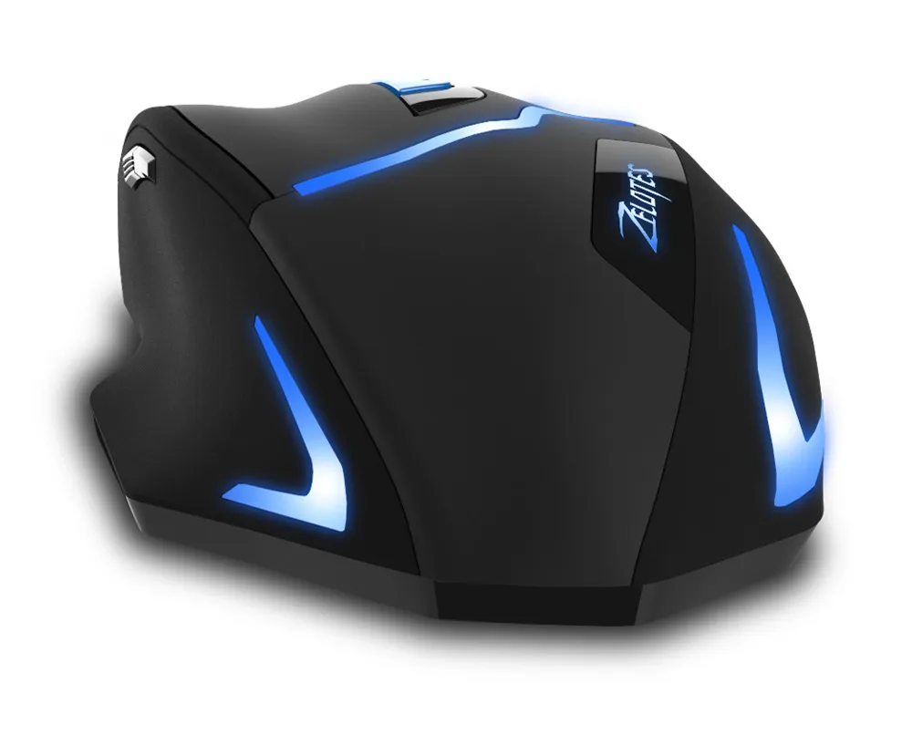 ZELOTES F-16 Wireless Gaming Mouse 2.4GHz Optical 2400 DPI Game Mice (7)