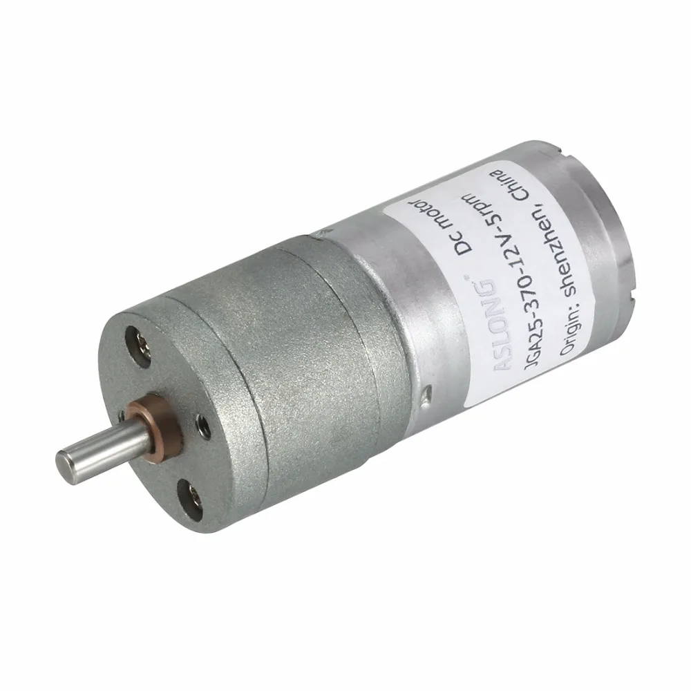 

DC 12V 5RPM 4mm Dia Shaft 2 Terminals Connectors Electric Gear Box Speed Reduce Motor Coin Refund Devices Machine Replacement