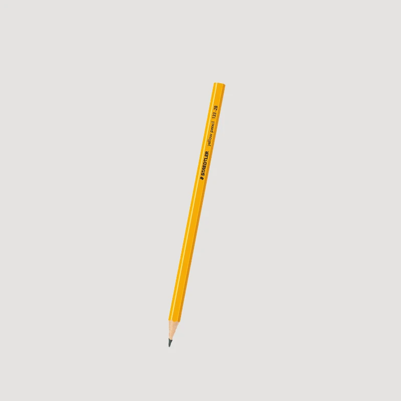 yellow 2B Staedtler шестиугольник желтый стержень карандаш 133/134 эскиз для рисования и письма карандаш студенческий экзамен Специальный карандаш записи инструментов для рисования - Цвет: yellow 2B