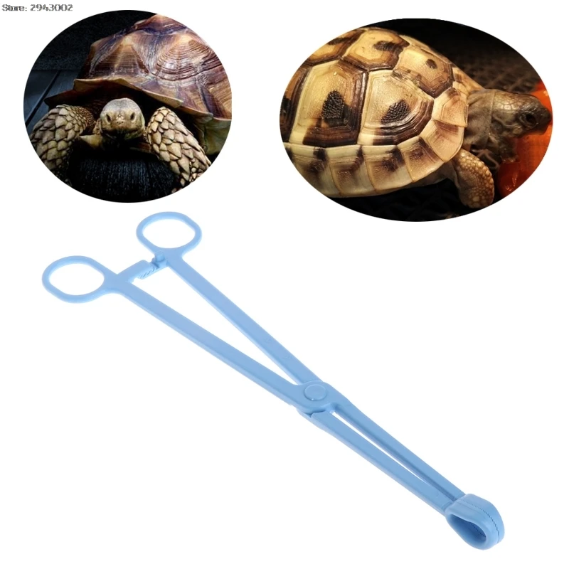 

Reptile Terrarium Lizards Plastic Tongs Tweezers Pet Raising Feeding Tool Clips