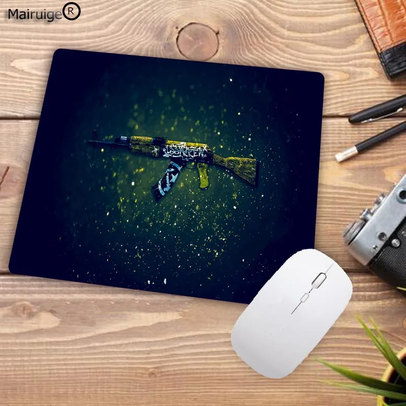 Mairuige Big Promotion Rubber Anti-slip Counter Strike Mice Mat DIY Computer Mousepad Gaming Mouse Pad Cs Go Rubber Mat 22X18CM - Цвет: 220X180X2MM