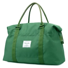 Bekasoew модные дорожные сумки Оксфорд универсальная молния Женская однотонная Сумка-тоут для путешествий на бизнес-сумках