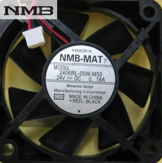 Для NMB 2406RL 05W M59 6015 24В 60 мм 6 см охлаждающий вентилятор|cooling fan|60mm cooling fan6cm fan |