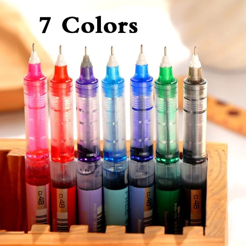 

7 Colors High Quality Pilot V5 Hi-tecpoint 0.38/0.5 Needle Point Extra Fine Point Liquid Ink Roller Ball Pen