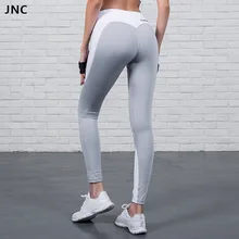 Леггинсы пуш-ап с сердечками для женщин фитнес-белые панельные спортивные штаны серые контрастные цвета легинсы для йоги в стиле пэчворк брюки для тренировок