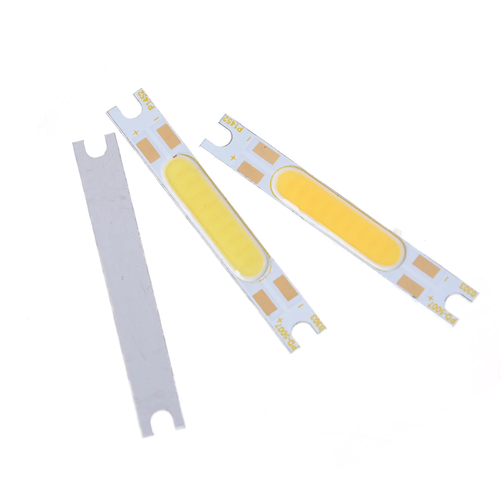 3W COB Strip LED light Source Chip On Board COB Bar For Lamps Lights 50x7mmin LED Bulbs & Tubes