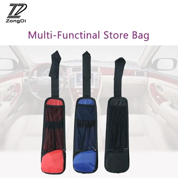 

ZD 1X Car Seat side storage bag Multifunction pocket For Chevrolet cruze captiva Suzuki vitara sx4 Lada vesta granta accessories