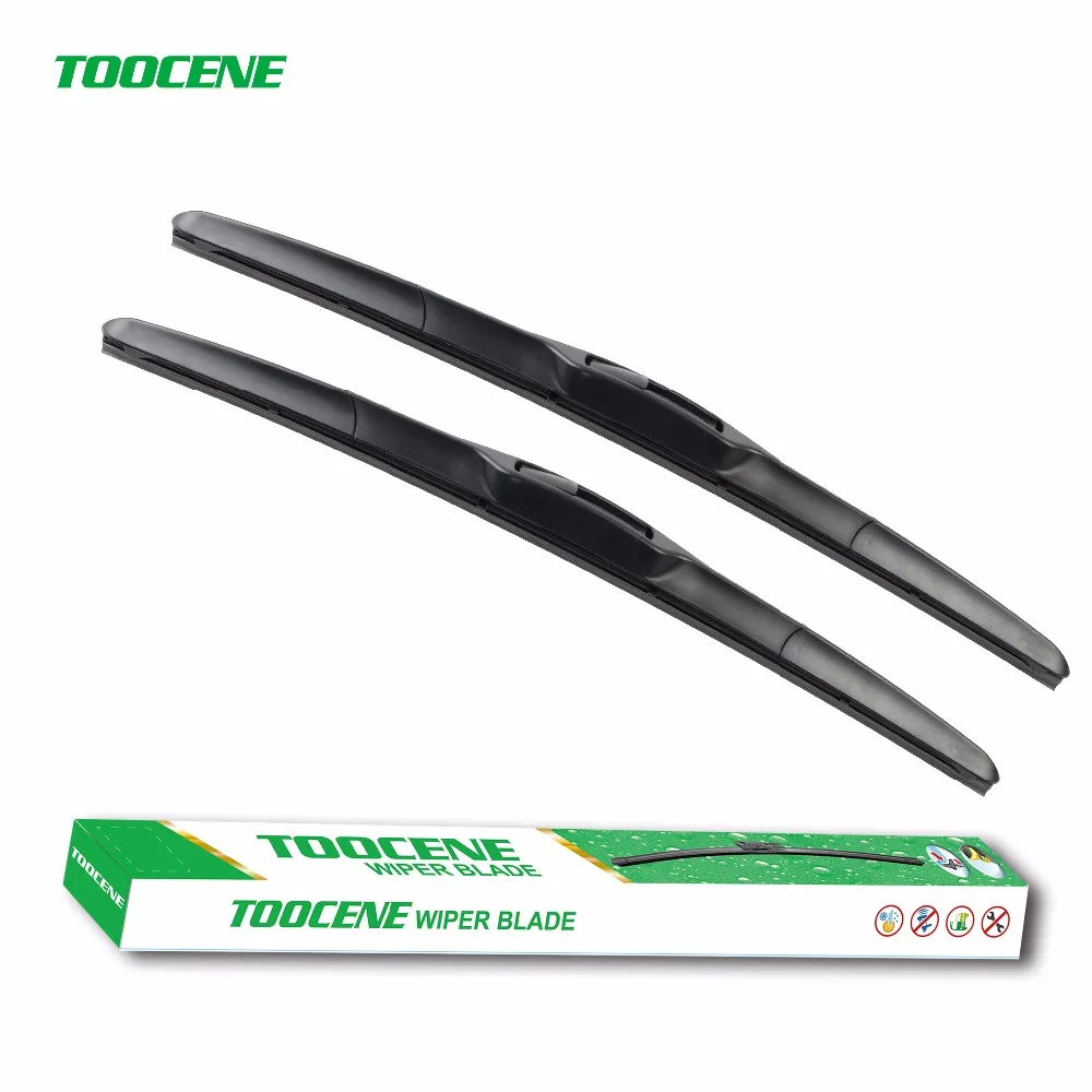 

Toocene Windshield wiper blades for Lexus LX570 pair 24"+22" 2008-2014 auto front window windscreen Car accessory