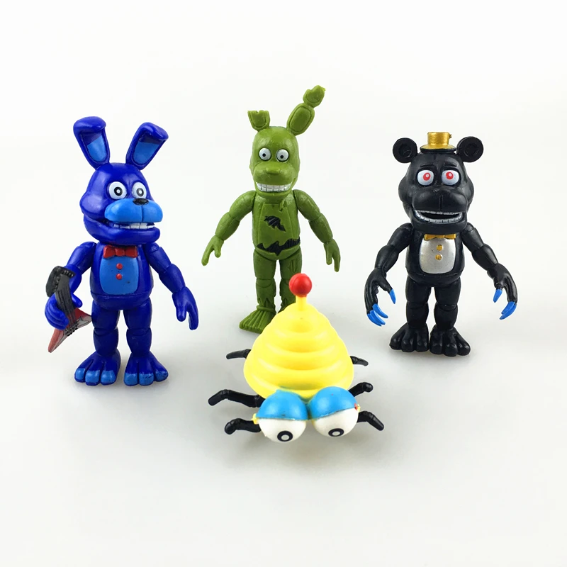 Экшн фигурки Five Nights At Freddy's juguets 4 FNAF Foxy Бонни и Чика детские игрушки подарки 12