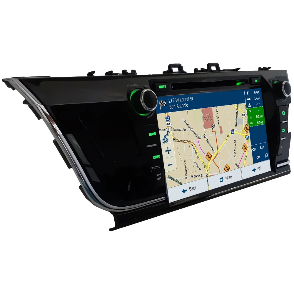 Clearance KLYDE 9" 4G WIFI Android 8.0 Octa Core 4GB RAM 32GB ROM Car DVD Multimedia Player Radio Stereo For Toyota Corolla 2013-2016 RHD 3