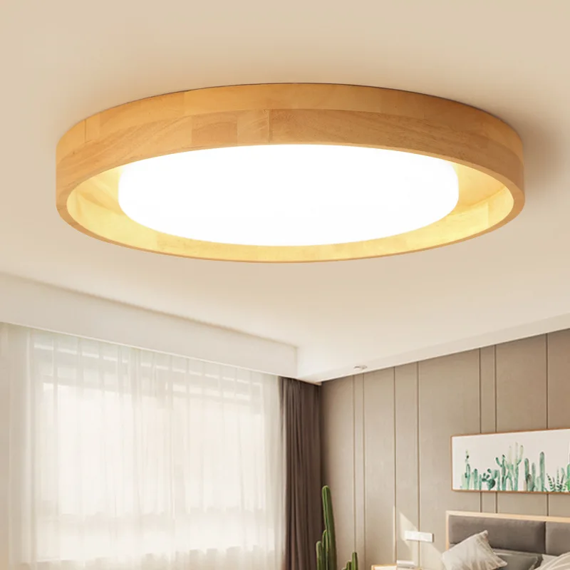  Modern Remote Control Dimmable Led Chandelier Pinewoods Acrylic lampshade Chrome Led Ceiling Chande - 33053451600