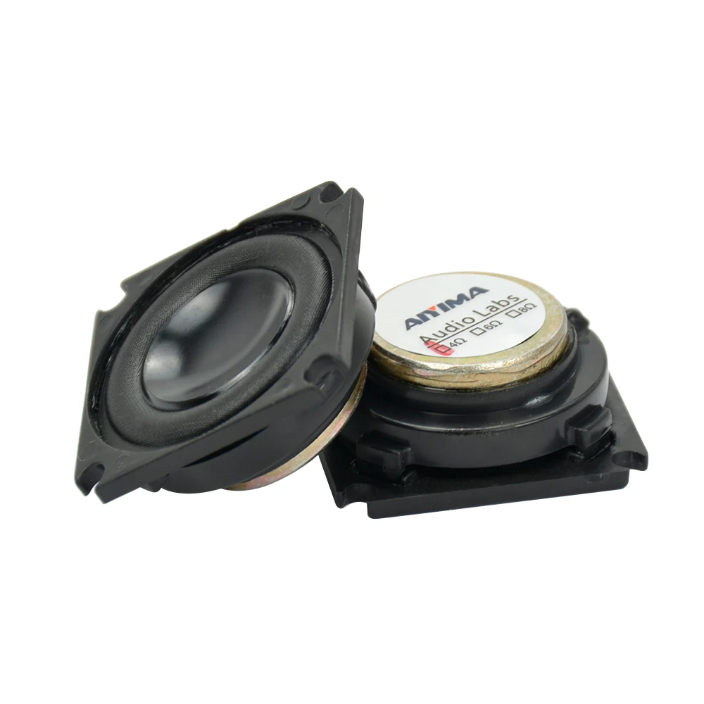 AIYIMA 2 шт. 1 25 дюйма Полнодиапазонный динамик 4 Ом 3 Вт Неодимовый магнитный аудио