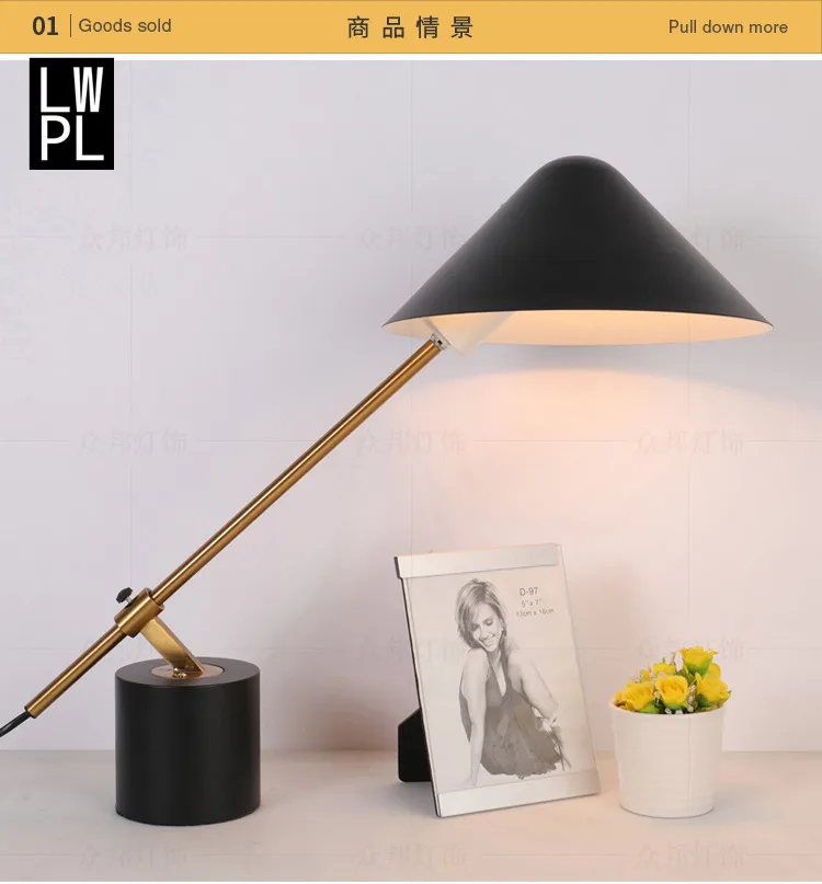 Nordic креативная настольная лампа украшения светодио дный люстры настольная лампа гостиная спальня прикроватные светильники Luminaire Industriel
