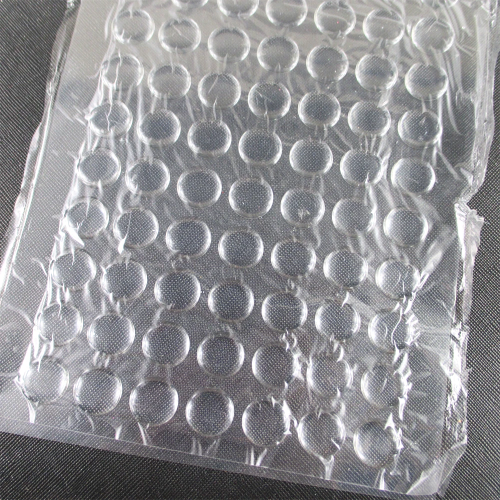 

16mm Transparent silicone fender shape Round 3D Crystal Clear Epoxy Adhesive Circles Bottle Cap Stickers 98pcs,98Y51421