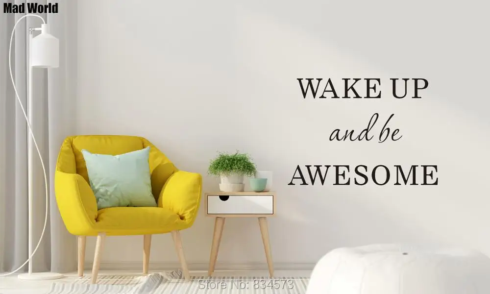 Wake up and be awesome 56 78w 3