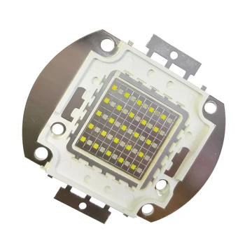 

50W Double Color White 6000-6500K + Blule 455NM 45MIL High Power led For DIY Aquarium Fish Tank Coral Led Light