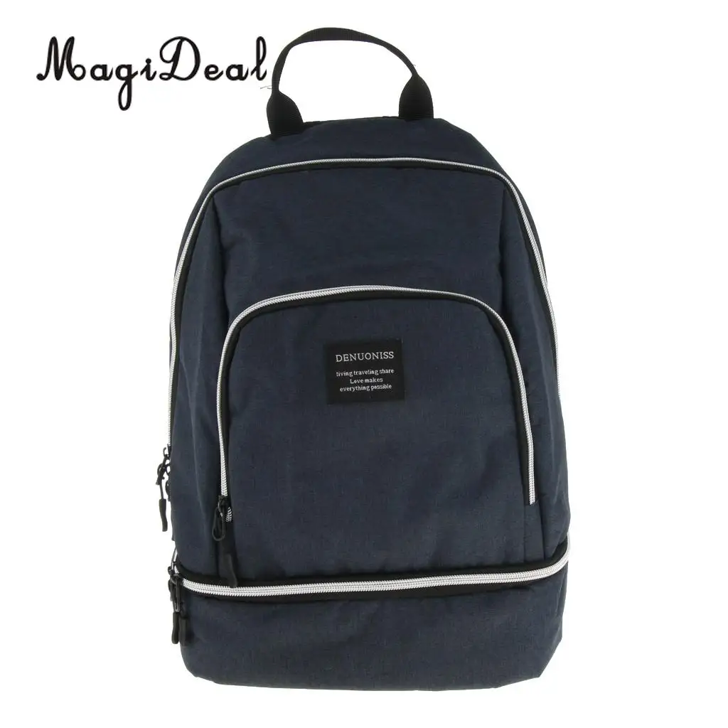 MagiDeal Outdoor Insulated Backpack Cooler Travel Camping Travel Lunch Bag Storage Pouch Hiking Insulated Bag Carry Case
