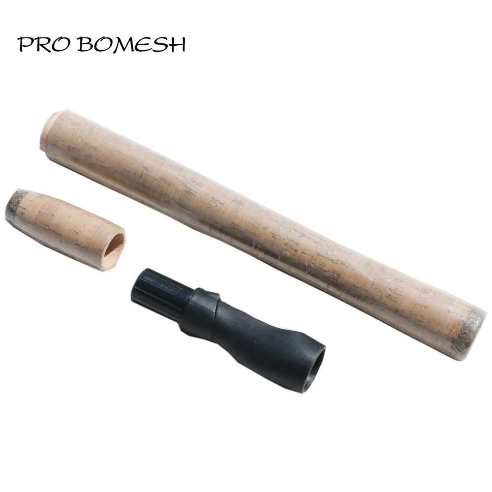 Pro Bomesh 2 компллот Корк спиннинговое литье стержень ручка комплект 16 # катушка