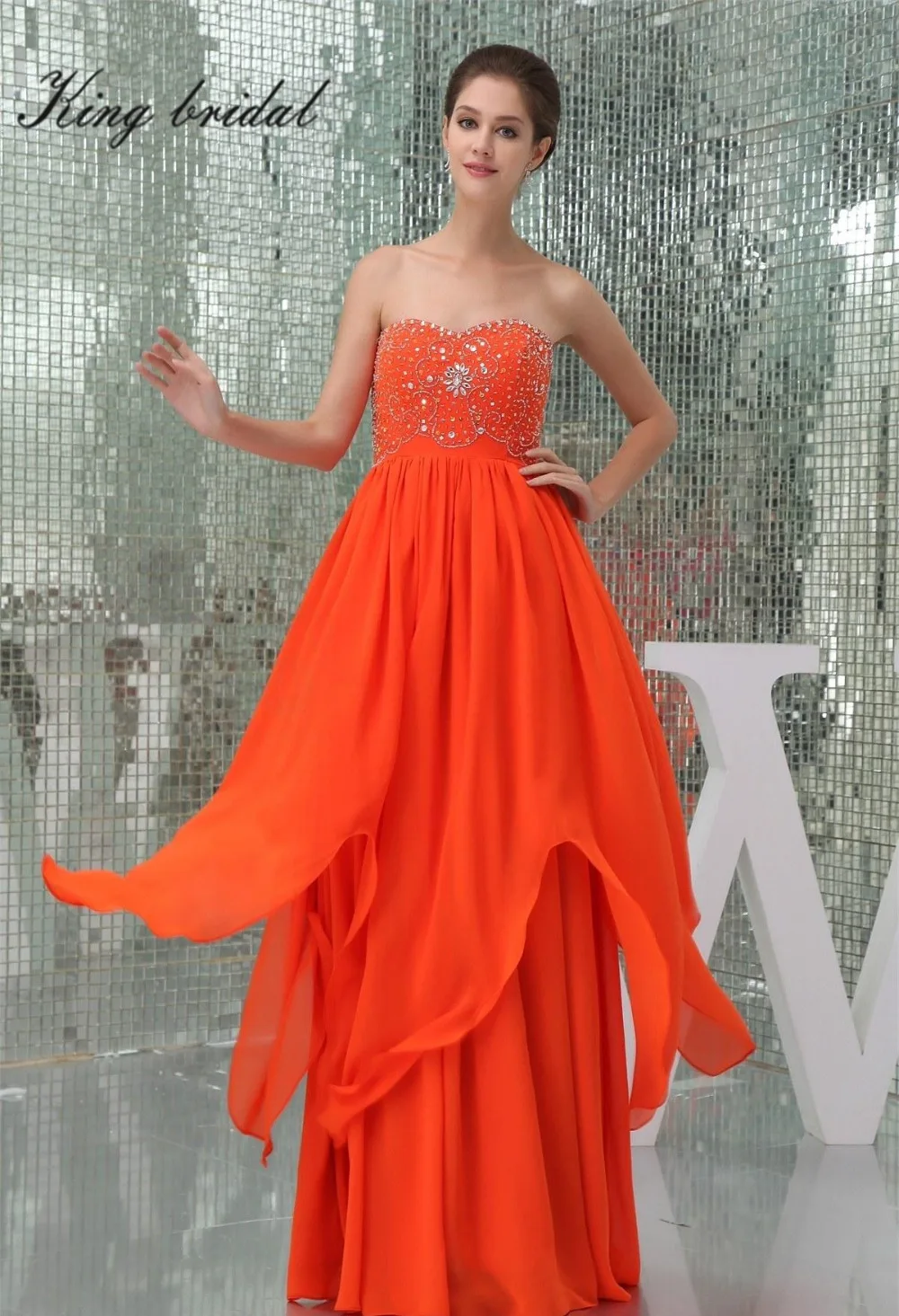 formal wear orange