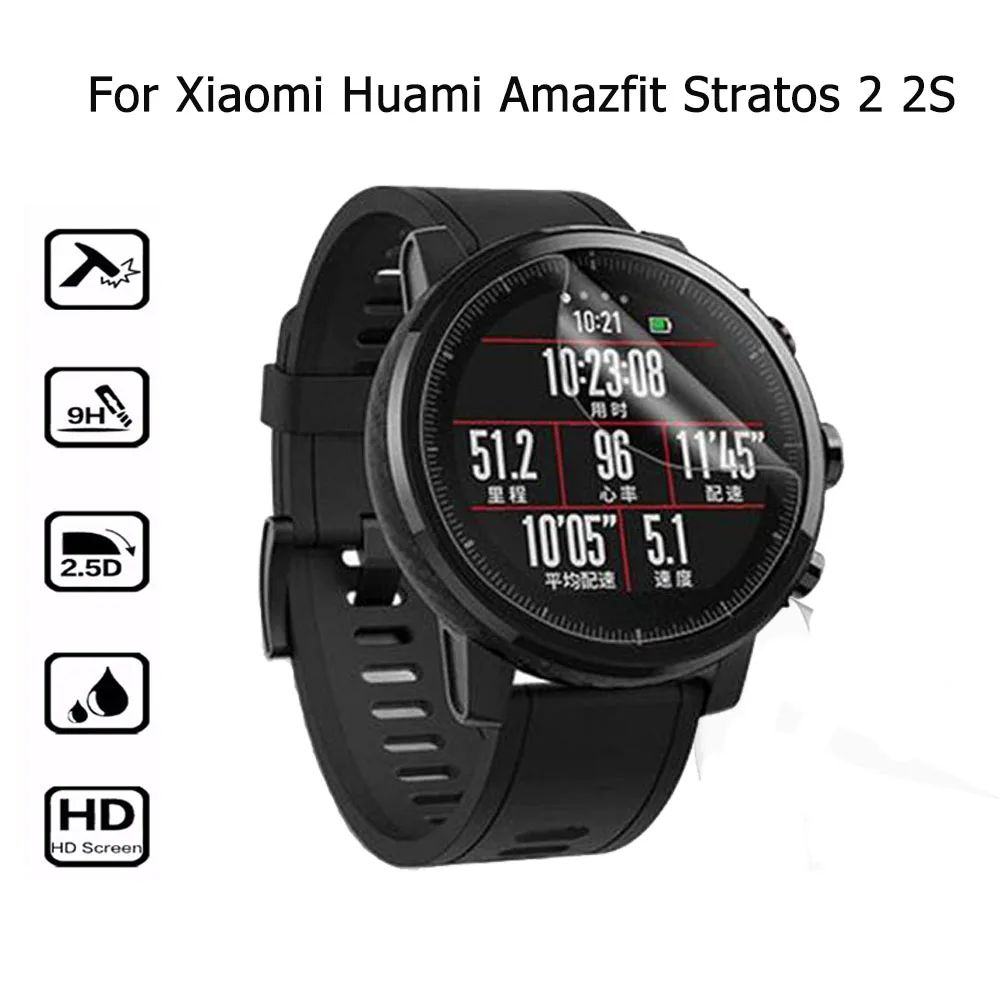 Мягкая ТПУ полноэкранная Защитная пленка для Xiaomi Huami Amazfit Stratos Pace 2 2S спортивные