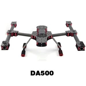 

DA500 500mm Wheelbase Carbon Fiber Mini DA500 Octocopter X4 X8 Frame Kit