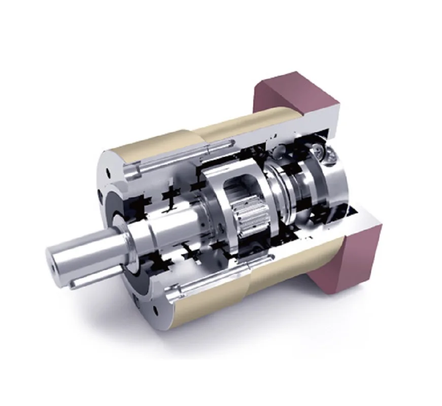 80 круглый фланец Spur gear орбитальный редуктор, коробка передач 8 аркмин 3:1 до 10:1 для NEMA34 шаговый двигатель входной вал 14 мм