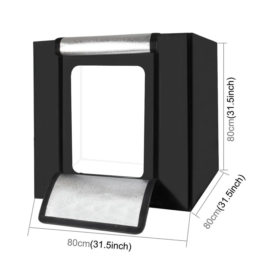 PULUZ 80 см для студийной фотосъемки софтбокс-штепсельная вилка европейского стандарта светильник коробка белый светильник фото светильник в форме палатки для студийной фотосъемки коробка Наборы и фон для фотосъемки