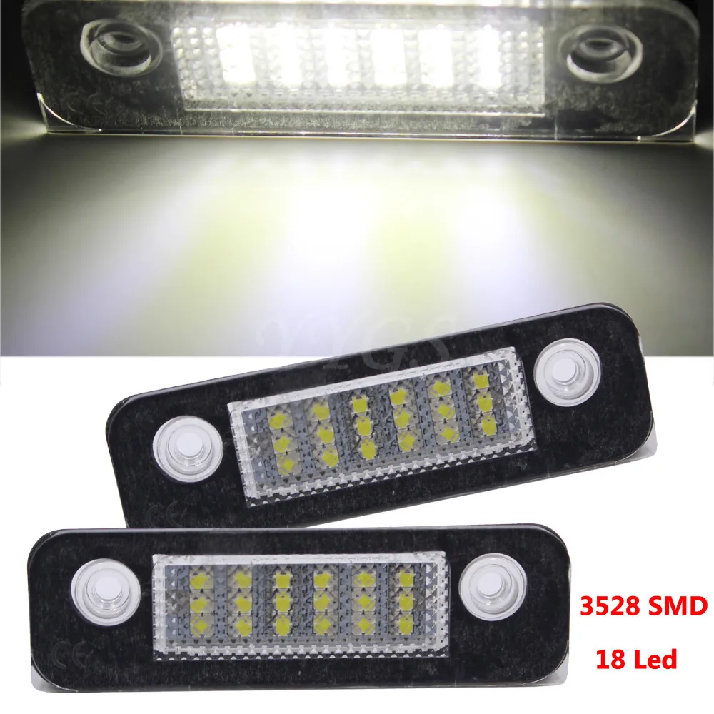 

2x 18SMD LED Number License Plate Light Lamp For Ford Mondeo Mk2 / Fiesta Mk5 Mk6 Facelift / Fusion mini MPV