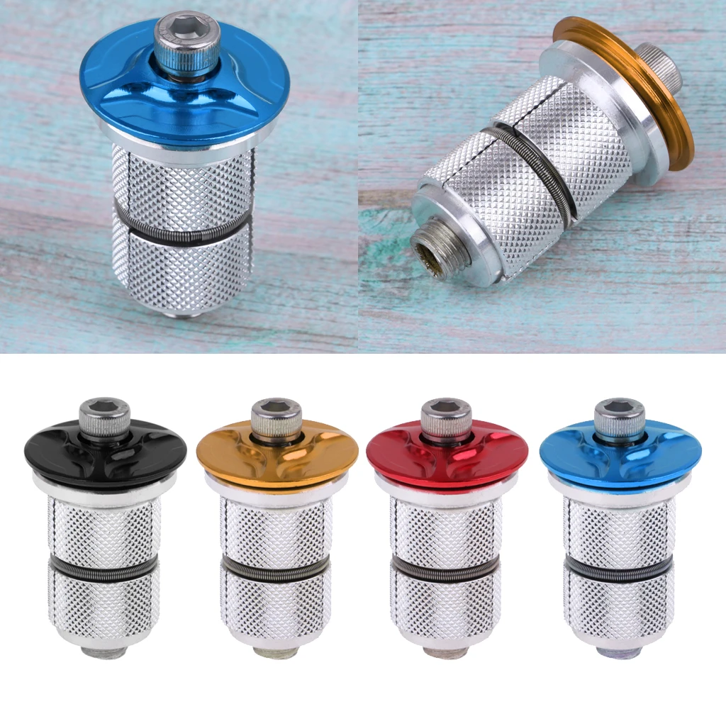 1 1/8" Carbon Fork Compression Plug and Top Cap Headset Expansion Plugs Bolt 1 1/8" Carbon Fork Compression Plug and Top Cap Headset Expansion Plugs Bolt