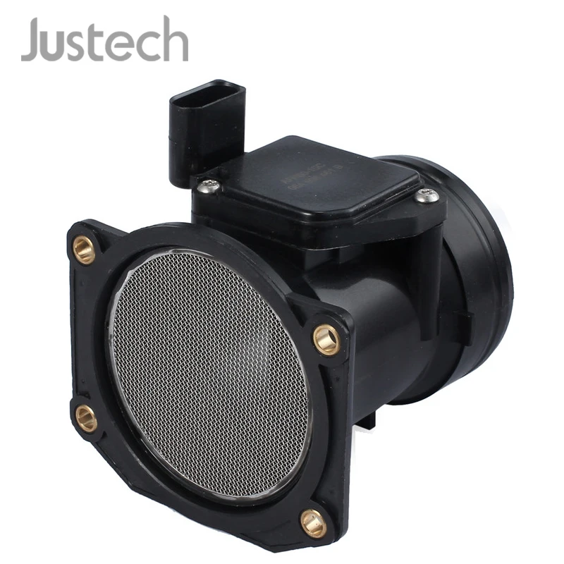 Justech автомобильный расходомер воздуха 06A906461B для VW Skoda Octavia Superb Seat Audi A4 Q5 75 мм 4
