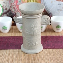 Чайный фильтр для набора Кунг Фу Ча Пейзаж: дом между рекой и горами