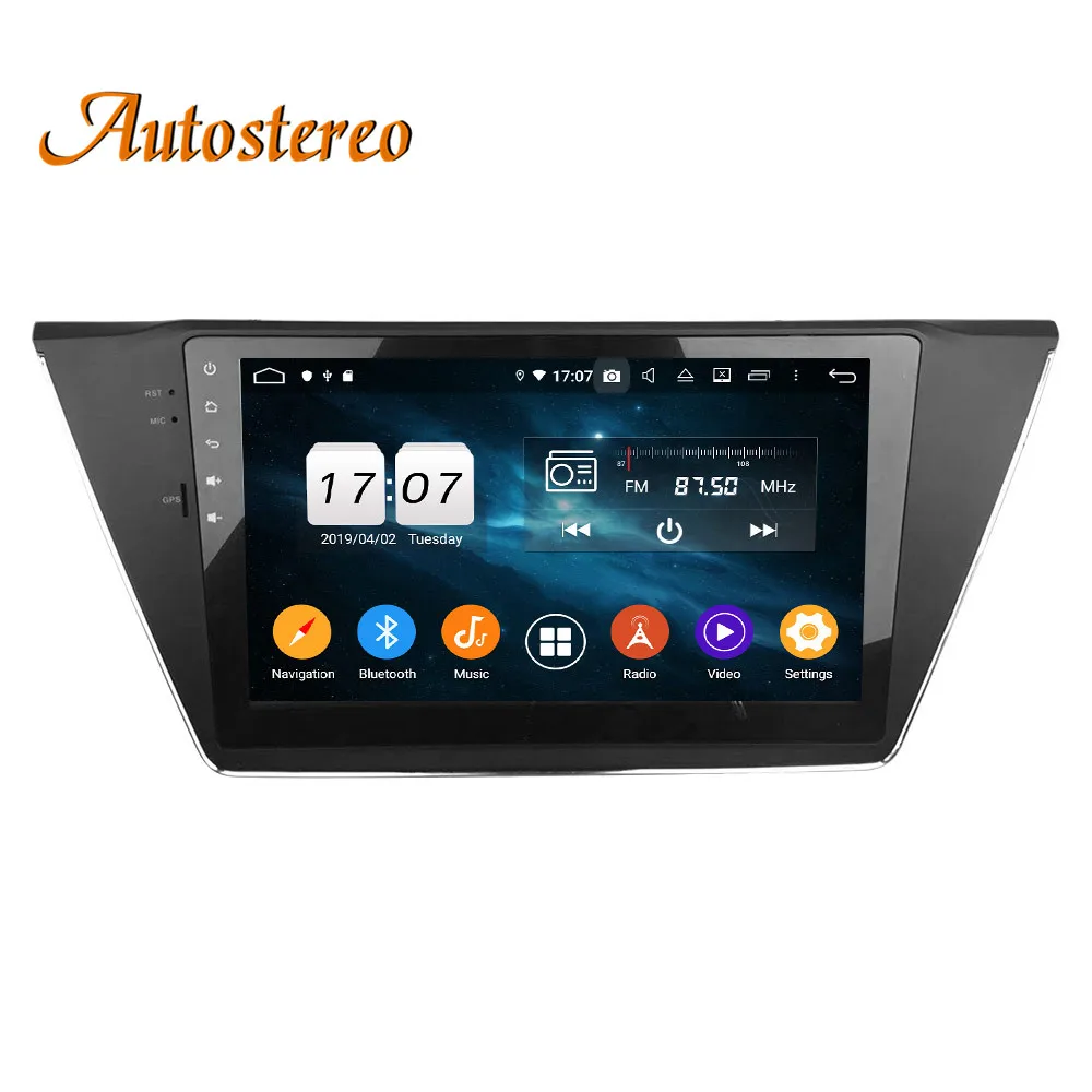 Cheap DSP MAX64GB Android 9 Car NO DVD Player GPS navigation For Volkswagen Touran 2015+ auto head unit multimedia radio tape recorder 1