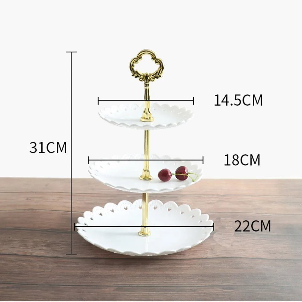 1 набор, 3 слоя, подставка для торта, тарелка для свадебного торта, подставка для десерта, фруктов, овощей, инструмент, подставка для кексов на свадьбу, день рождения, вечеринку