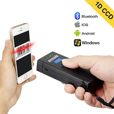 Symcode 1D 2D Bluetooth сканер штрих-кода 1D 2D USB Bluetooth 2,4 ГГц беспроводной считыватель штрих-кодов Беспроводной Дальность передачи 100 метров