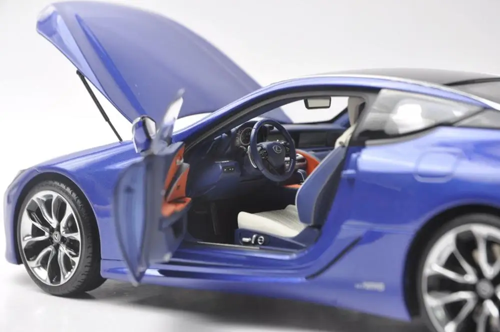 Модель литья под давлением 1:18 для Lexus LC 500h LC500h 2018 игрушечный автомобиль из сплава
