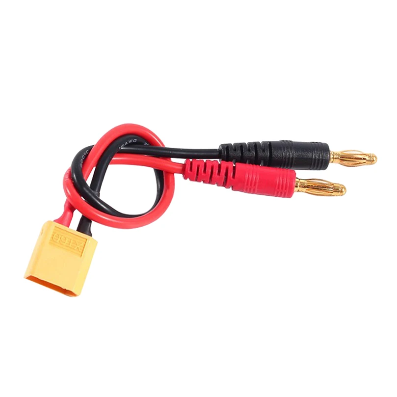 

JMT 4.0mm Banana Plug to XT60 Charging Cable Silicone Wire For B6 Balance Charger Accessory