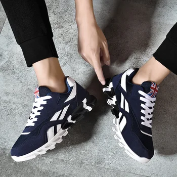 

ARUONET Spring Autumn Mens Sneakers Big Size Casual Men Shoes Mesh Walking Sneakers Lace-Up Adult Men Shoes Spadrille Pour Homme