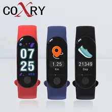 COXRY Color Smart Watch Woman Sport Watch Electronic SmartBand Heart Rate Water Resistant Fitness Tracker Watch Women Wristband
