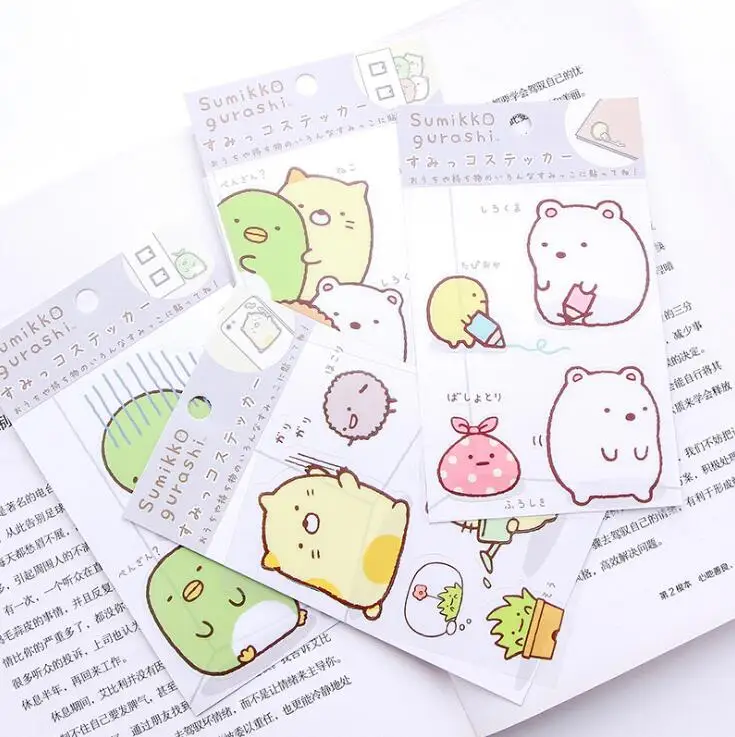 Хороший друг Sumikko Gurashi Декоративные Васи Наклейки Скрапбукинг ярлыком дневник канцелярские альбом Наклейки