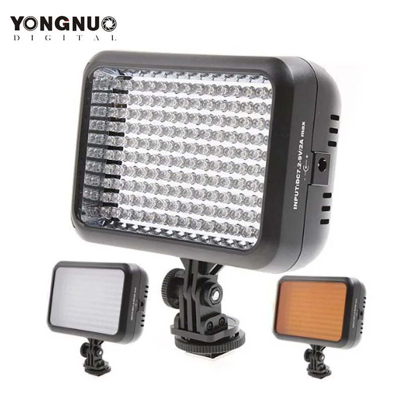 Видеолампа FOME Yongnuo YN-1410 140LED для SLR DSLR камеры видеокамеры + подарок | Электроника
