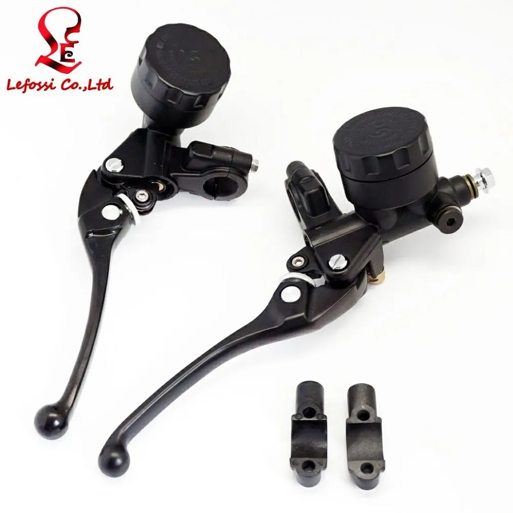 1 Pair 7/8" 22mm UNIVERSAL MOTORBIKE LEFT RIGHT FRONT HYDRAULIC BRAKE