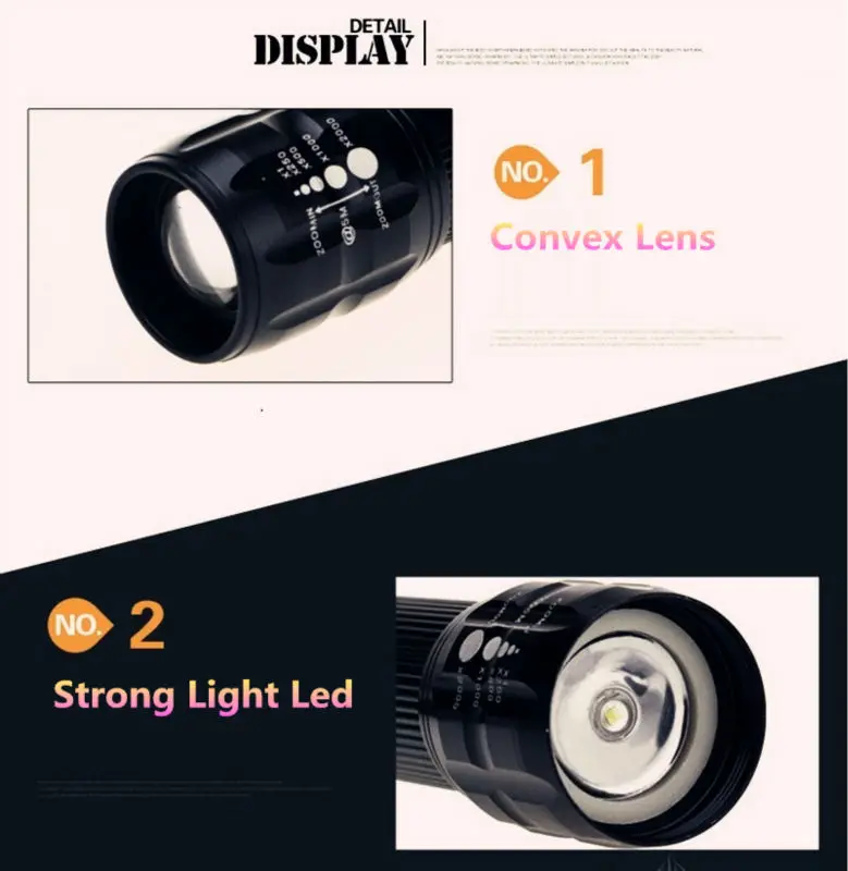ReBlue Zaklamp Torch Flashlight Linterna Led Tactical X900 Lanterna Tatica led Torch nitecore lanternas lampe torche puissante12