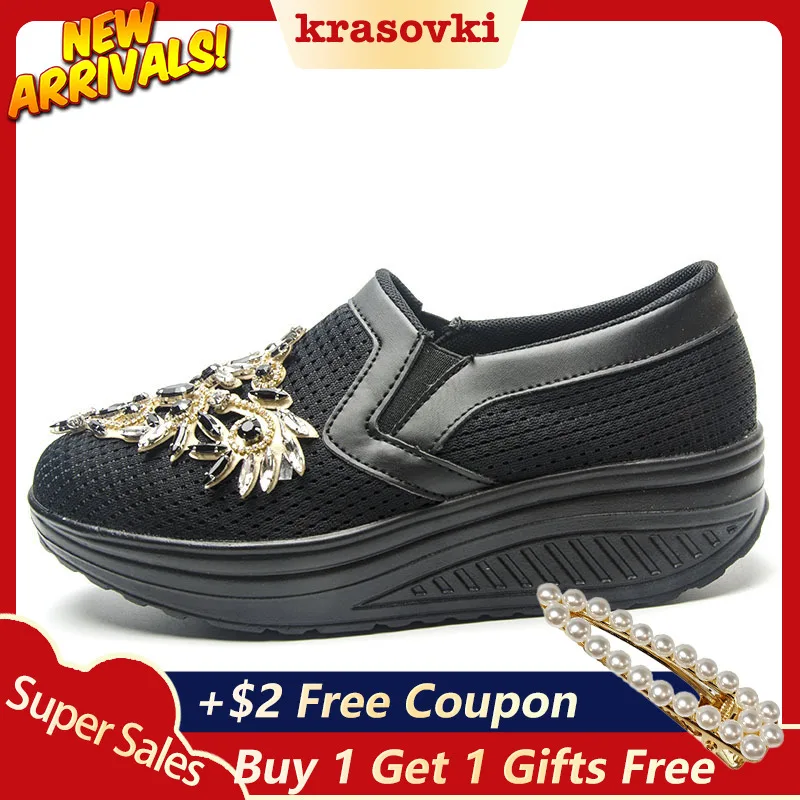 

Krasovki Summer New Women Thick-soled Shake Fashion Casual Shake Shoes Dropshipping Thick Bottom Sponge Cushion Shoes